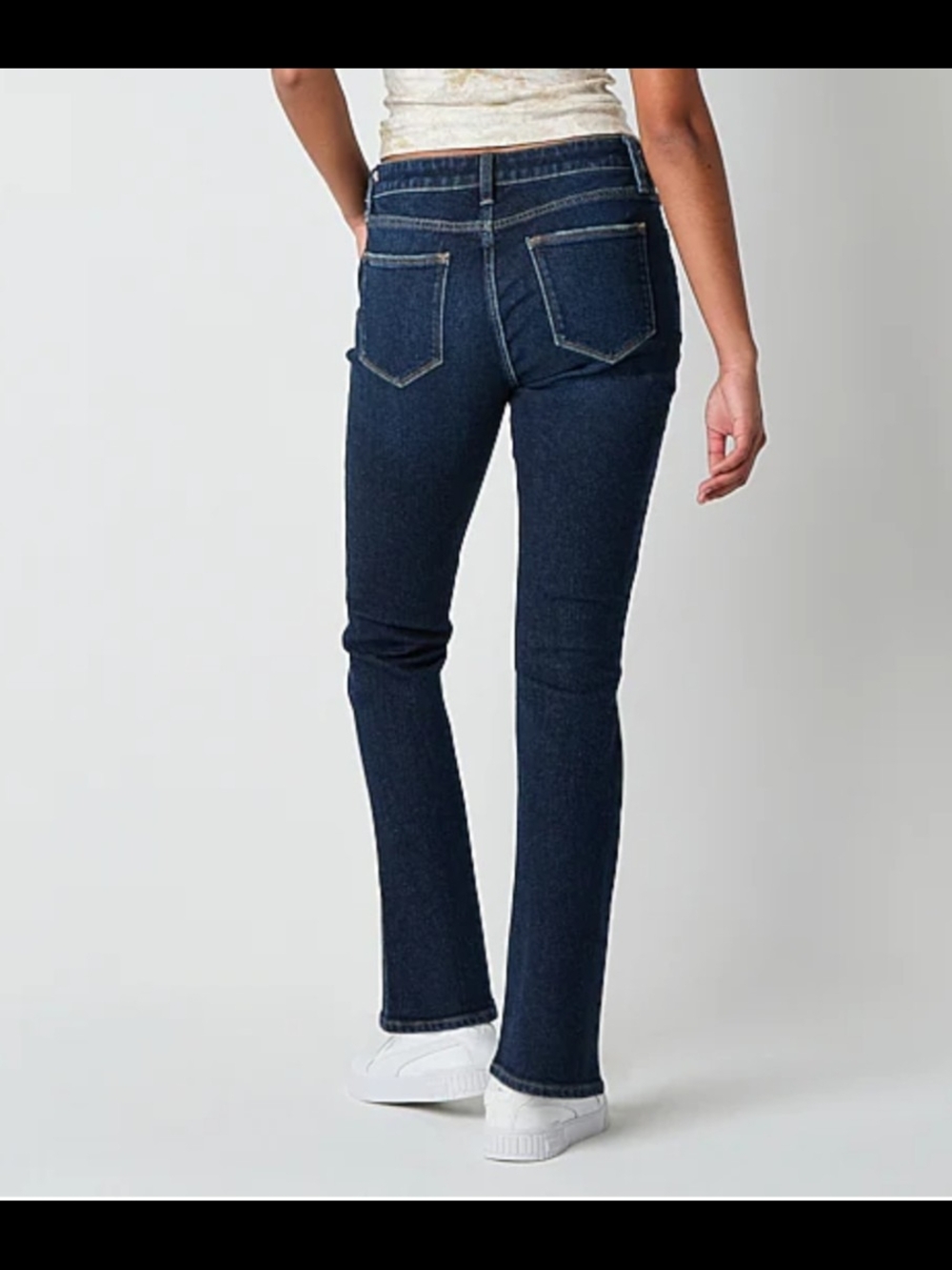 Arizona Jean Company Dark Indigo Flare Jeans - Picture 2 of 8
